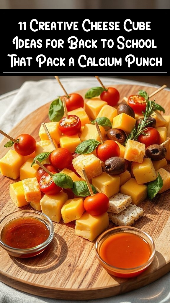 11 Creative Cheese Cube Ideas for Back to School That Pack a Calcium Punch