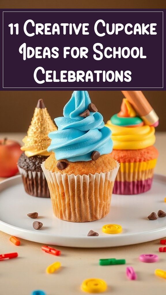 11 Creative Cupcake Ideas for School Celebrations