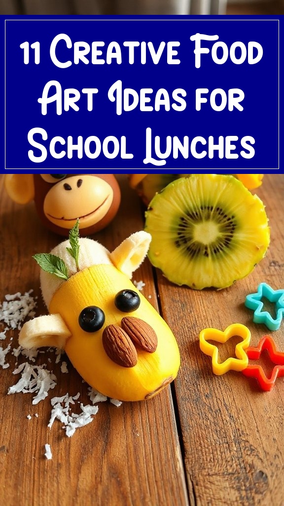 11 Creative Food Art Ideas for School Lunches