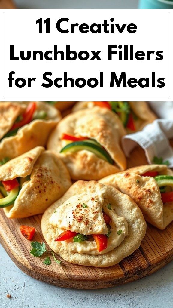 11 Creative Lunchbox Fillers for School Meals