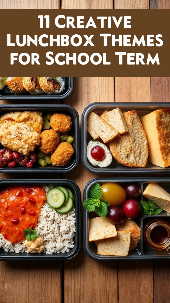 11 Creative Lunchbox Themes for School Term