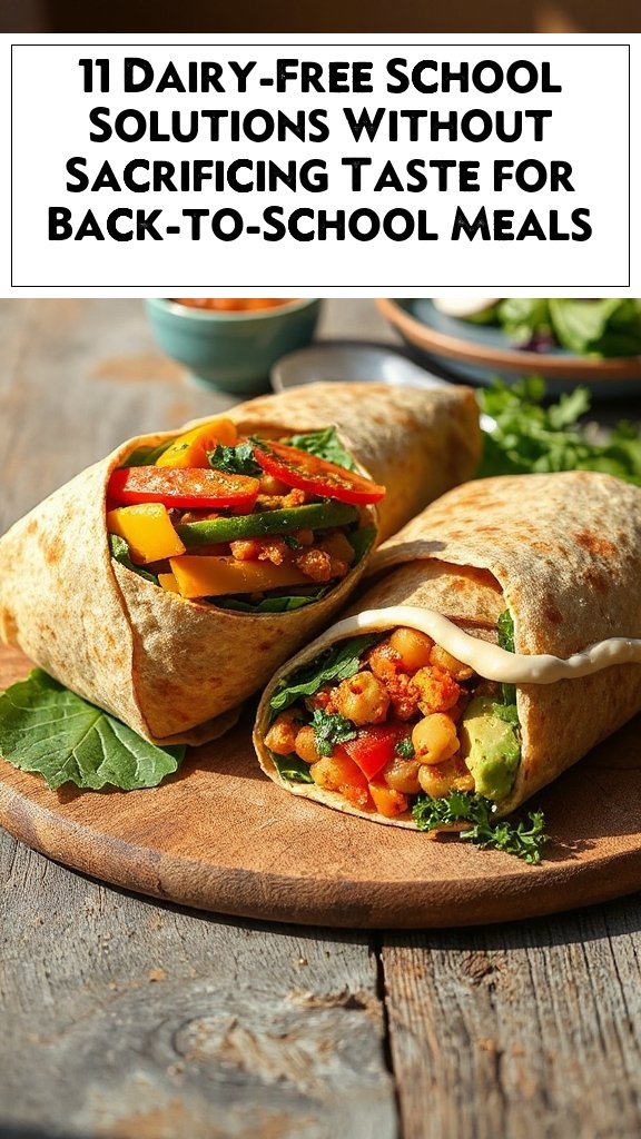 11 Dairy-Free School Solutions Without Sacrificing Taste for Back-to-School Meals