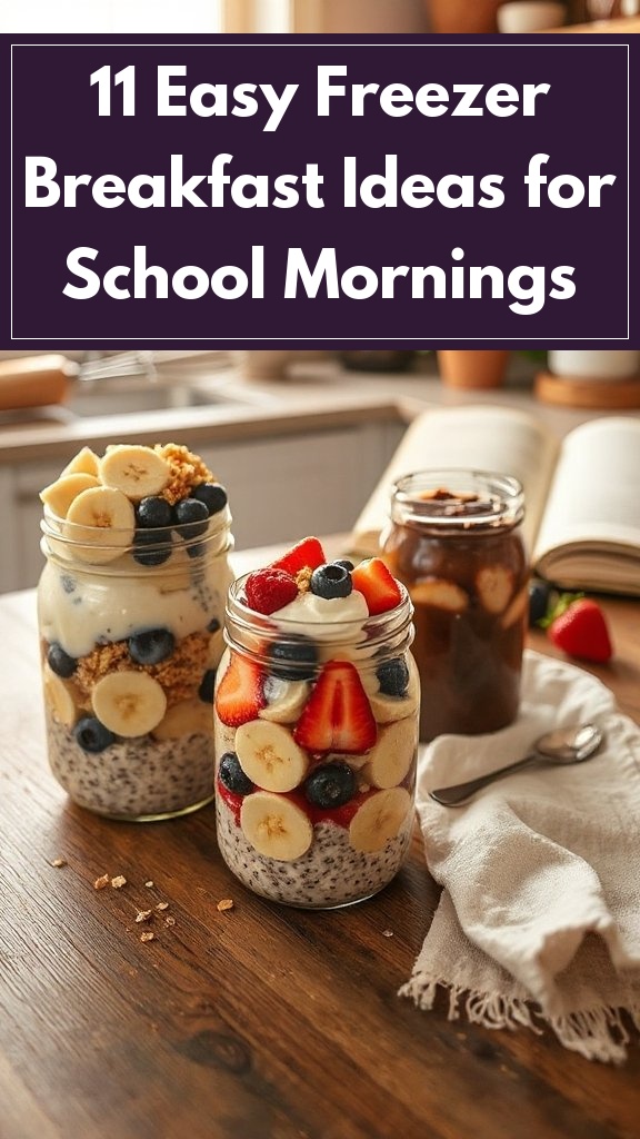 11 Easy Freezer Breakfast Ideas for School Mornings