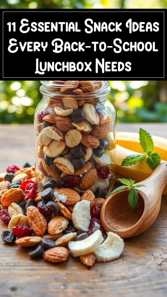 11 Essential Snack Ideas Every Back-to-School Lunchbox Needs
