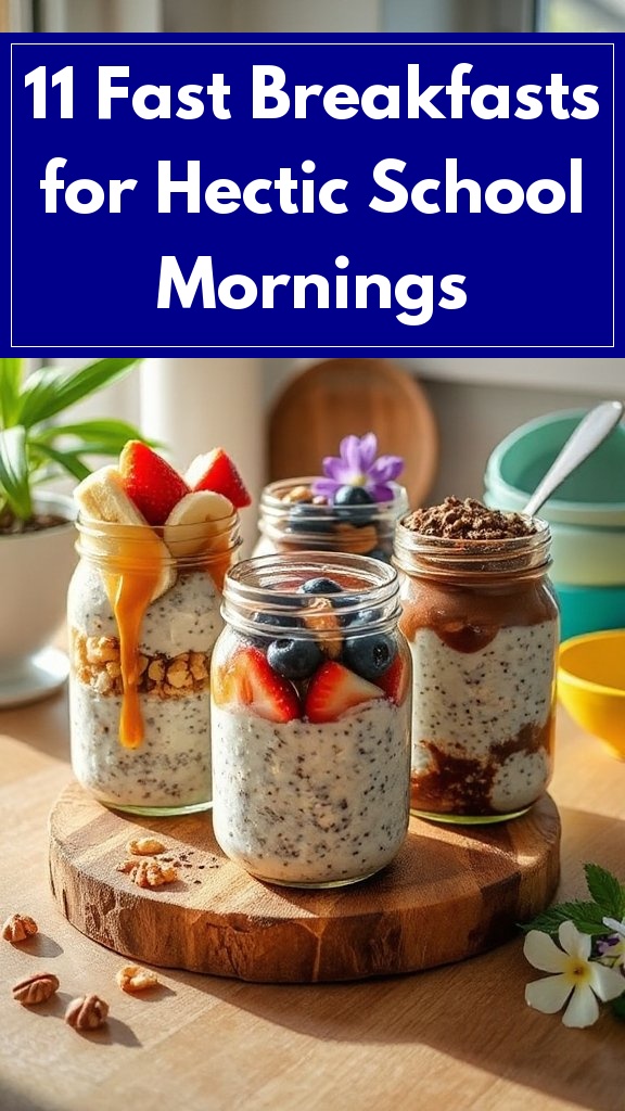 11 Fast Breakfasts for Hectic School Mornings