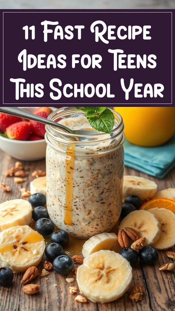 11 Fast Recipe Ideas for Teens This School Year