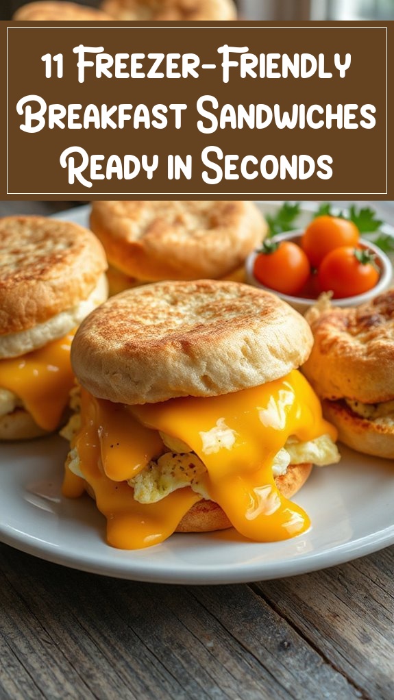 11 Freezer-Friendly Breakfast Sandwiches Ready in Seconds