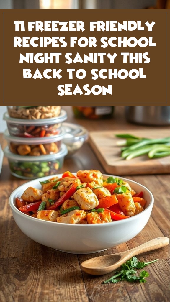 11 Freezer-Friendly Recipes for School Night Sanity This Back-to-School Season