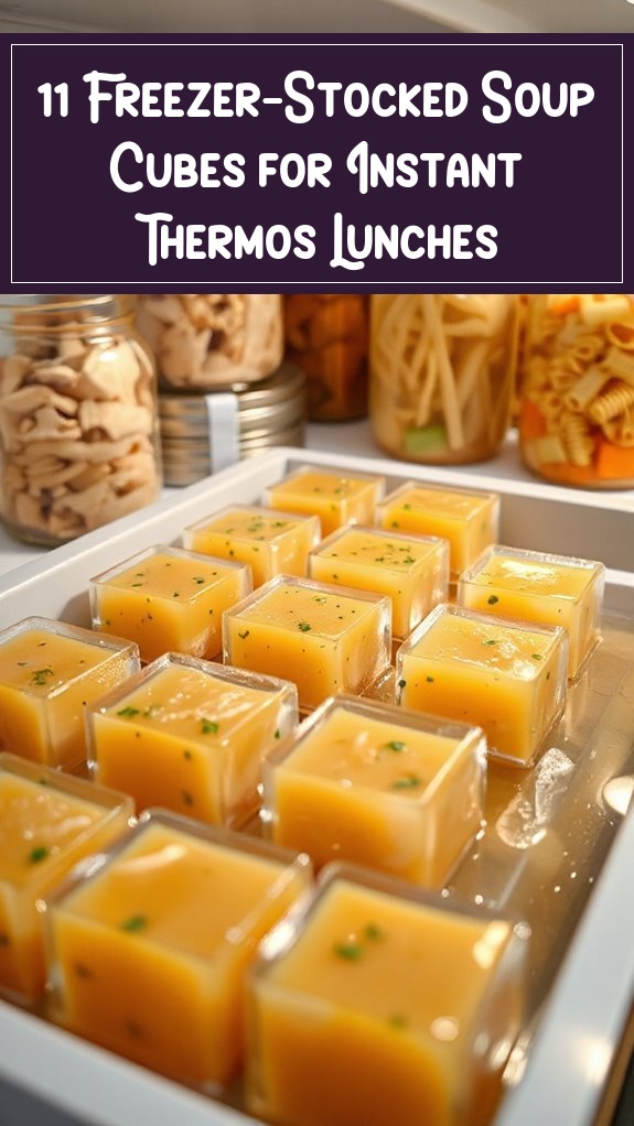 11 Freezer-Stocked Soup Cubes for Instant Thermos Lunches