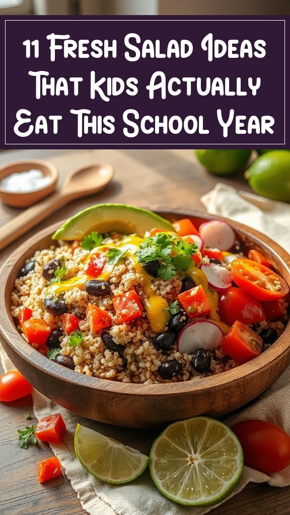 11 Fresh Salad Ideas That Kids Actually Eat This School Year