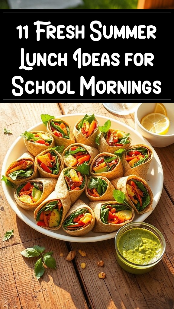 11 Fresh Summer Lunch Ideas for School Mornings