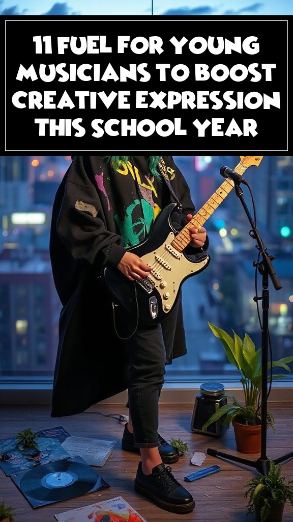 11 Fuel for Young Musicians to Boost Creative Expression This School Year
