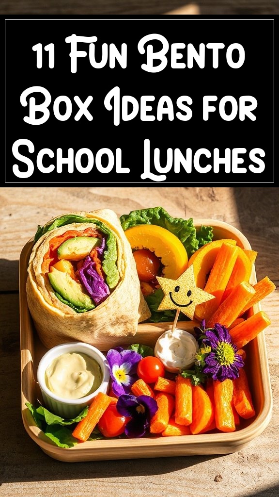 11 Fun Bento Box Ideas for School Lunches