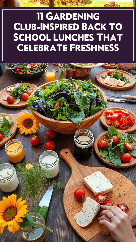 11 Gardening Club-Inspired Back to School Lunches That Celebrate Freshness