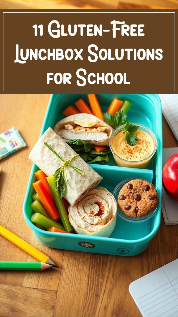 11 Gluten-Free Lunchbox Solutions for School