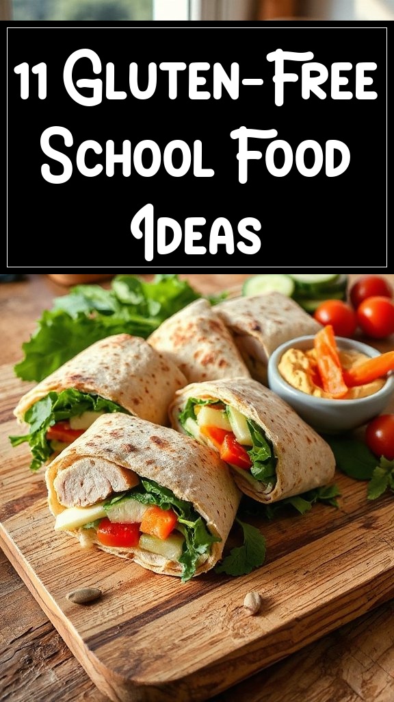 11 Gluten-Free School Food Ideas