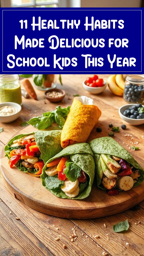 11 Healthy Habits Made Delicious for School Kids This Year