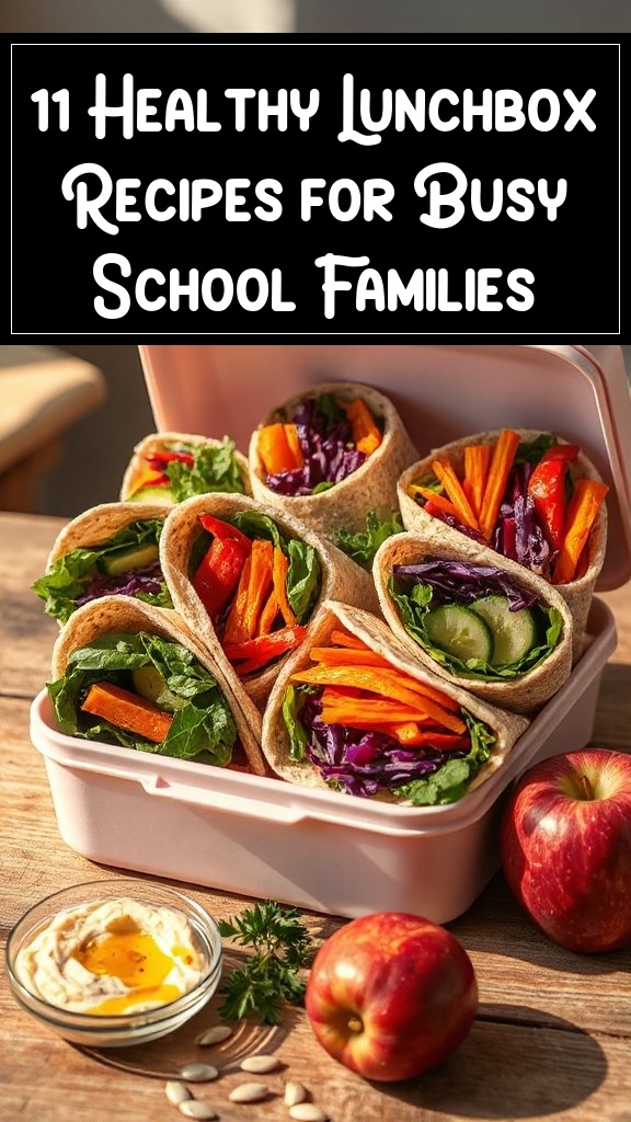 11 Healthy Lunchbox Recipes for Busy School Families