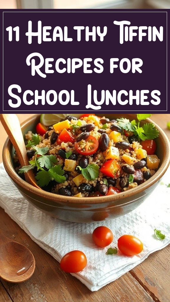 11 Healthy Tiffin Recipes for School Lunches