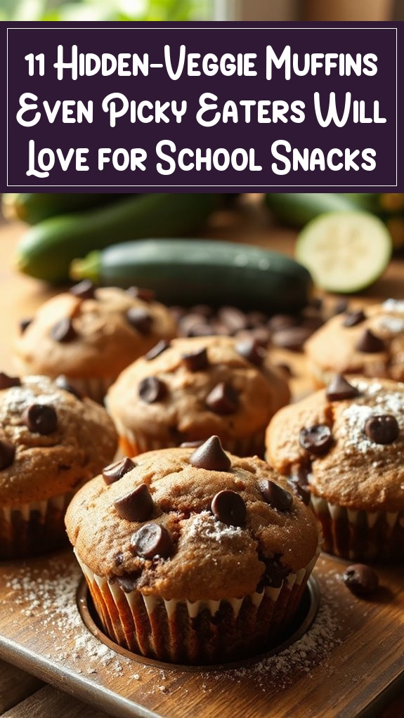 11 Hidden-Veggie Muffins Even Picky Eaters Will Love for School Snacks
