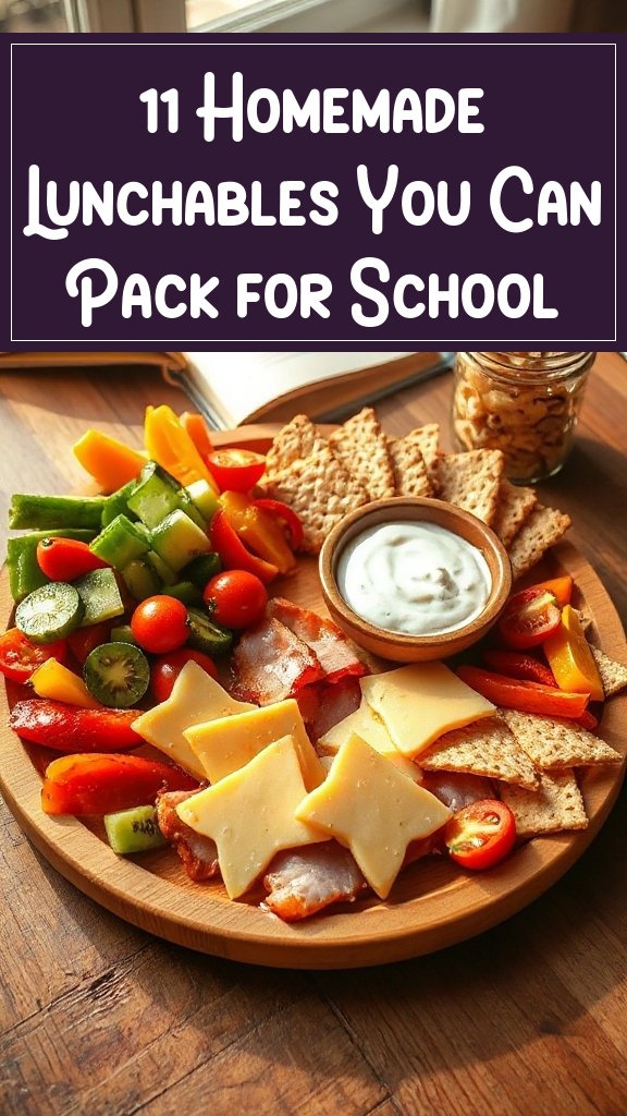11 Homemade Lunchables You Can Pack for School