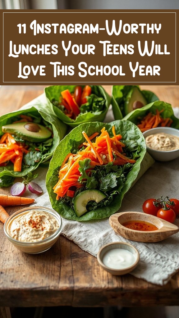 11 Instagram-Worthy Lunches Your Teens Will Love This School Year