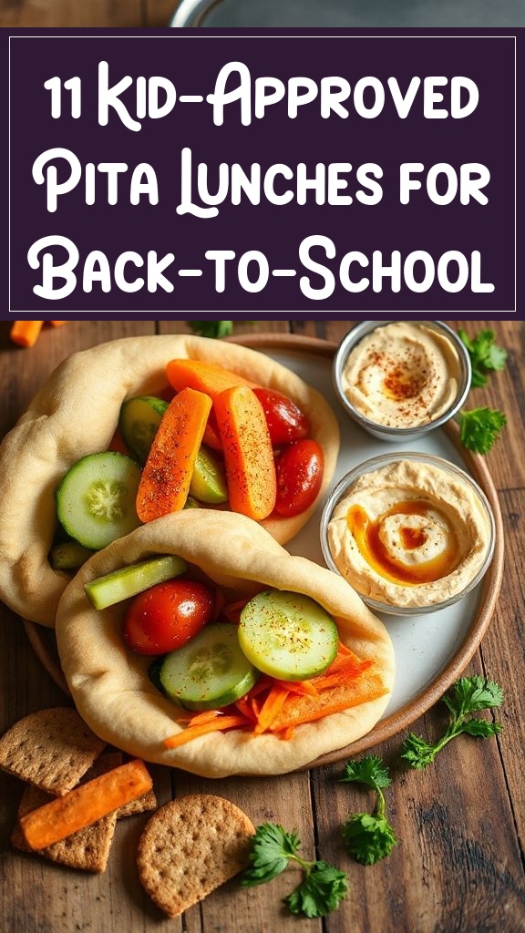11 Kid-Approved Pita Lunches for Back-to-School