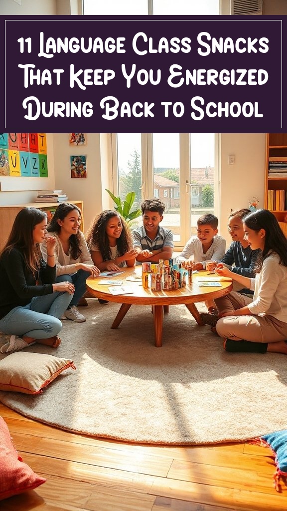 11 Language Class Snacks That Keep You Energized During Back to School