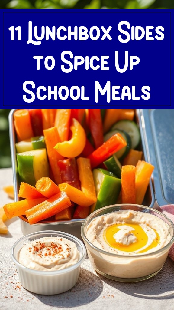 11 Lunchbox Sides to Spice Up School Meals