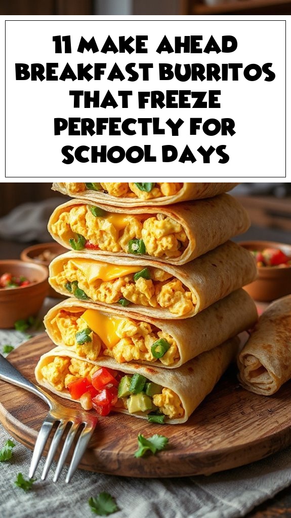 11 Make-Ahead Breakfast Burritos That Freeze Perfectly for School Days