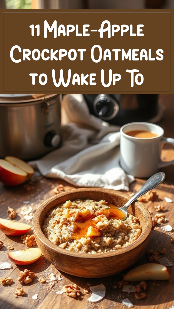 11 Maple-Apple Crockpot Oatmeals to Wake Up To