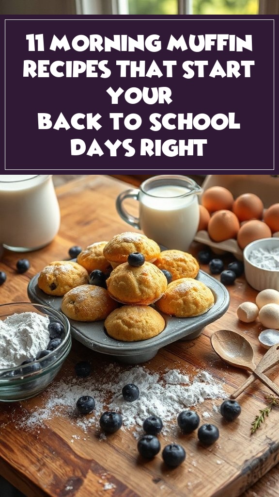 11 Morning Muffin Recipes That Start Your Back-to-School Days Right