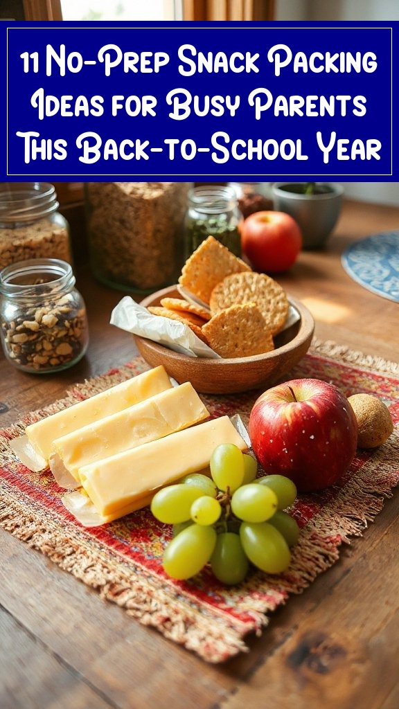 11 No-Prep Snack Packing Ideas for Busy Parents This Back-to-School Year