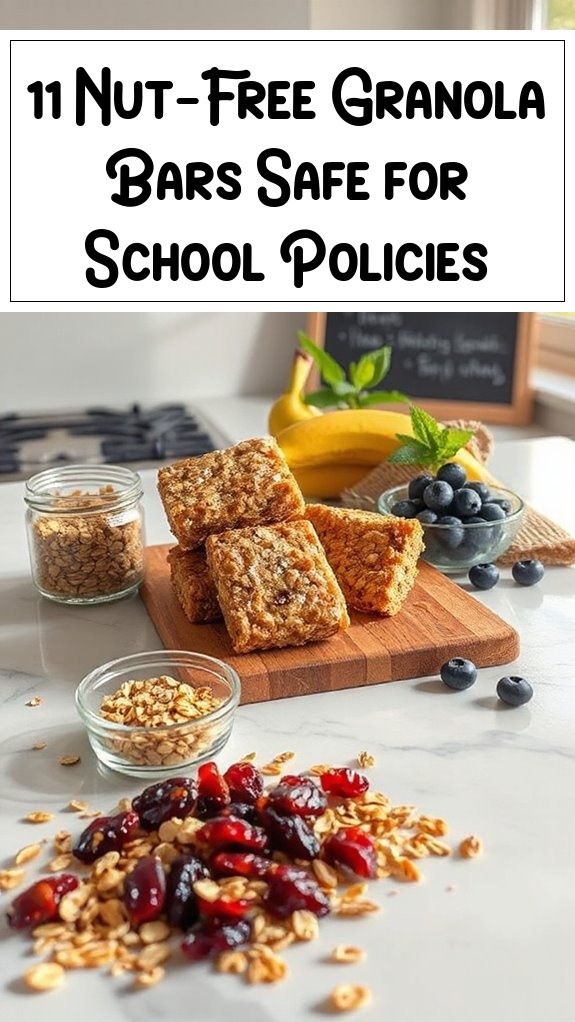 11 Nut-Free Granola Bars Safe for School Policies