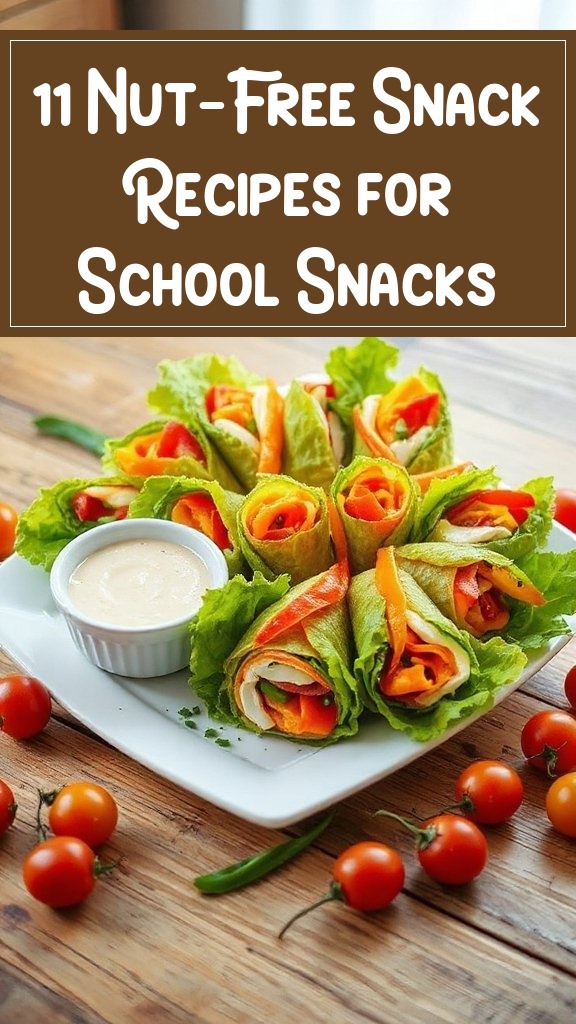 11 Nut-Free Snack Recipes for School Snacks