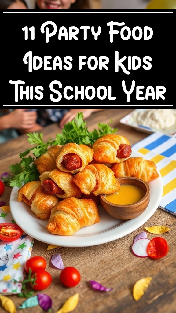 11 Party Food Ideas for Kids This School Year