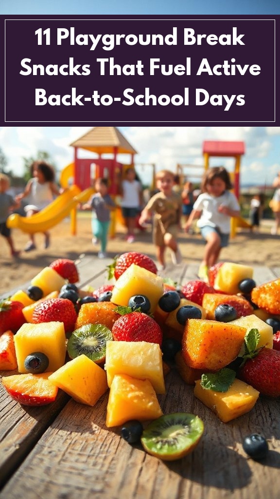 11 Playground Break Snacks That Fuel Active Back-to-School Days