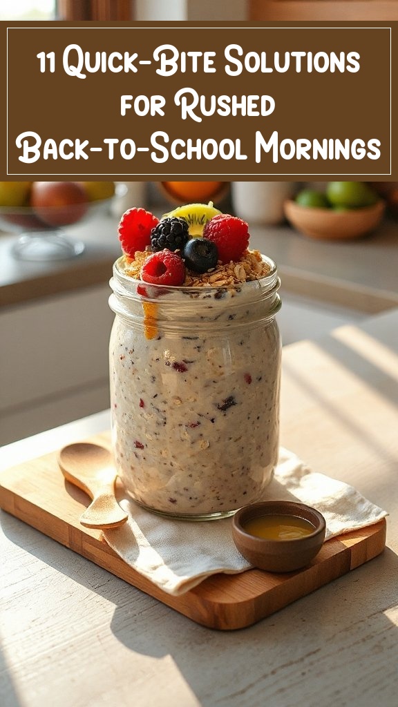 11 Quick-Bite Solutions for Rushed Back-to-School Mornings