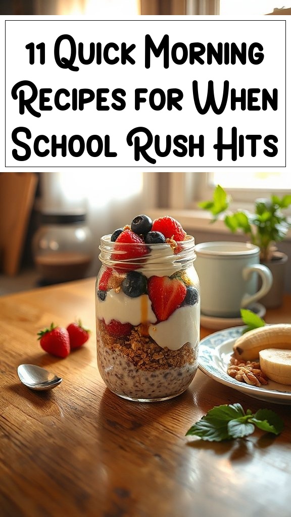 11 Quick Morning Recipes for When School Rush Hits