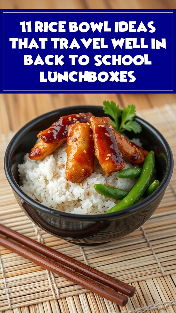 11 Rice Bowl Ideas That Travel Well in Back-to-School Lunchboxes