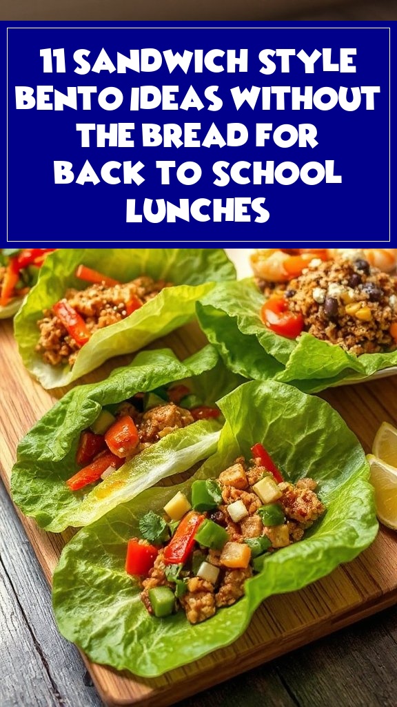 11 Sandwich-Style Bento Ideas Without the Bread for Back-to-School Lunches