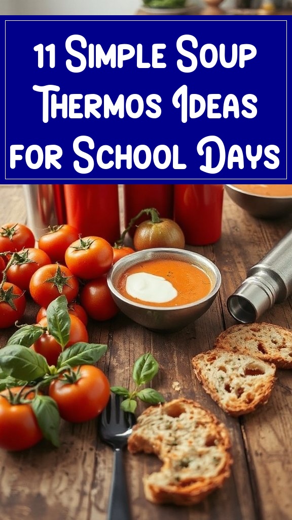 11 Simple Soup Thermos Ideas for School Days