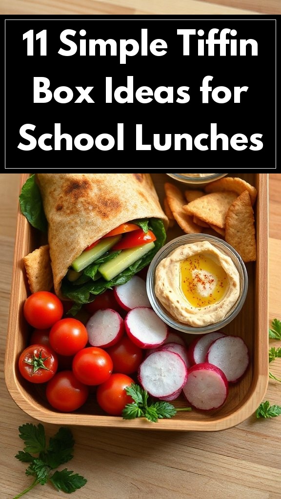 11 Simple Tiffin Box Ideas for School Lunches