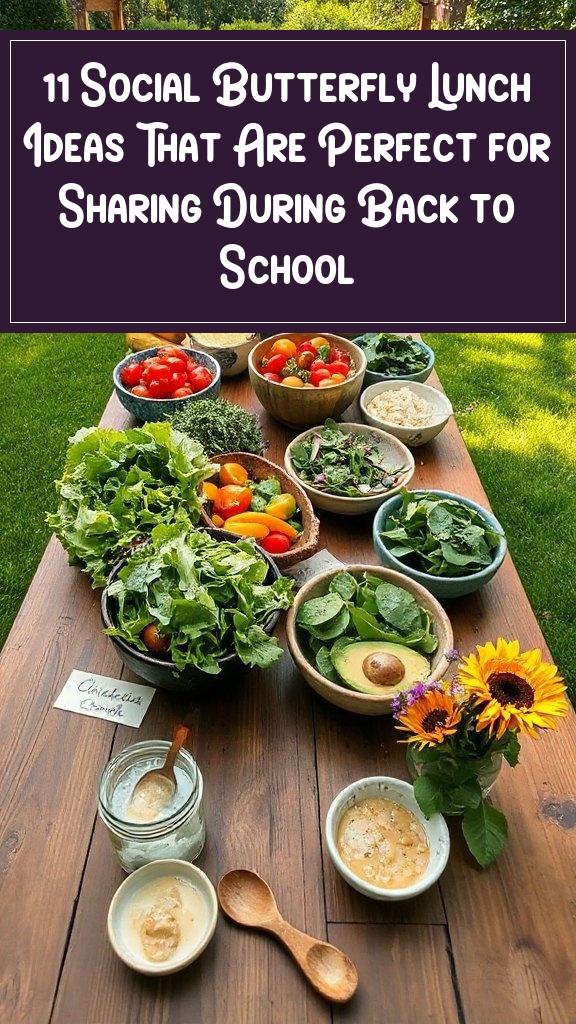 11 Social Butterfly Lunch Ideas That Are Perfect for Sharing During Back to School