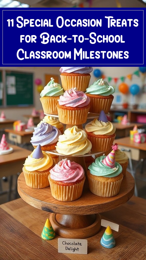 11 Special Occasion Treats for Back-to-School Classroom Milestones
