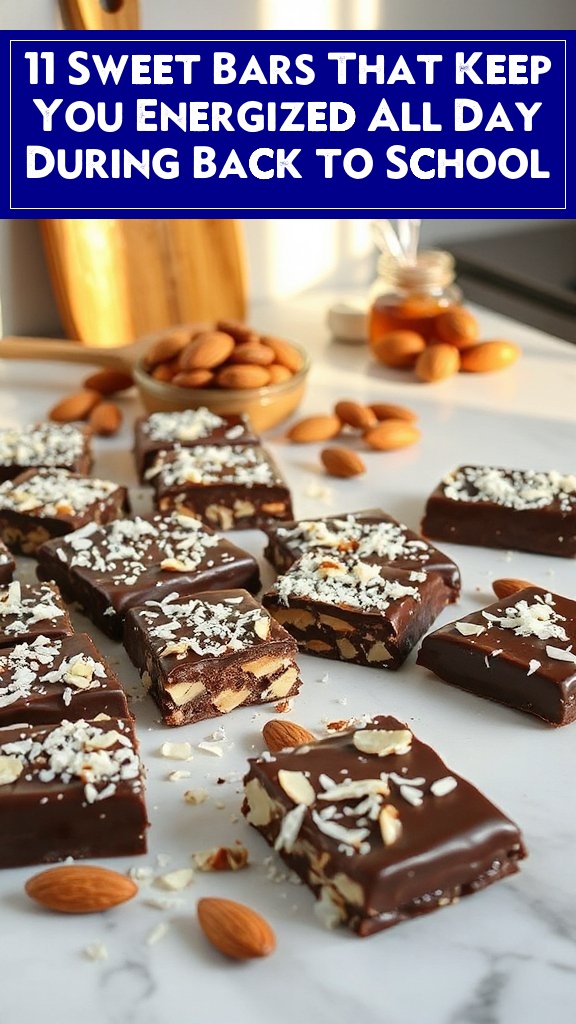 11 Sweet Bars That Keep You Energized All Day During Back to School
