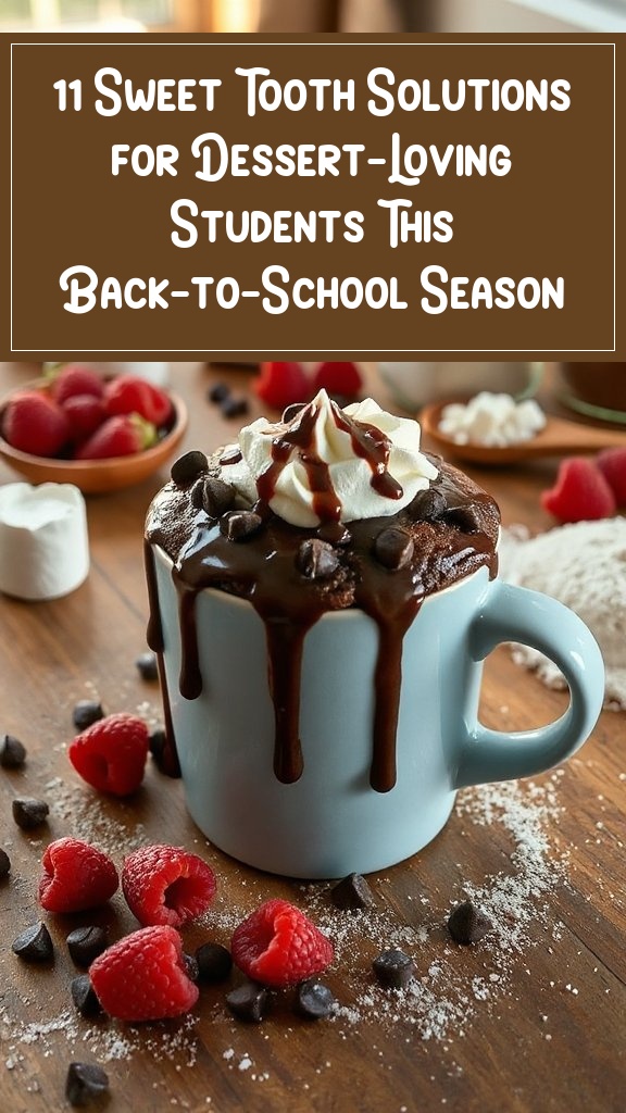 11 Sweet Tooth Solutions for Dessert-Loving Students This Back-to-School Season