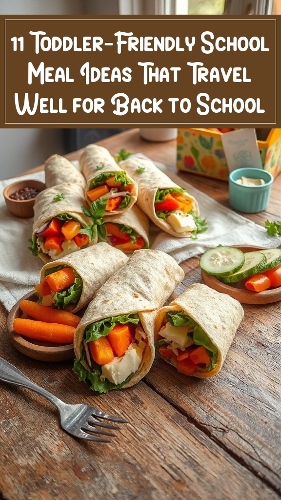 11 Toddler-Friendly School Meal Ideas That Travel Well for Back to School