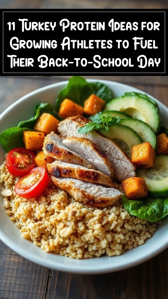 11 Turkey Protein Ideas for Growing Athletes to Fuel Their Back-to-School Day